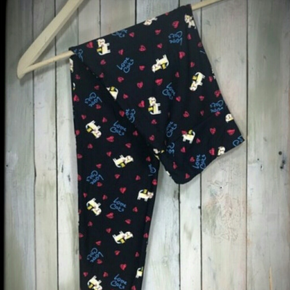 NWT kitty lover leggings